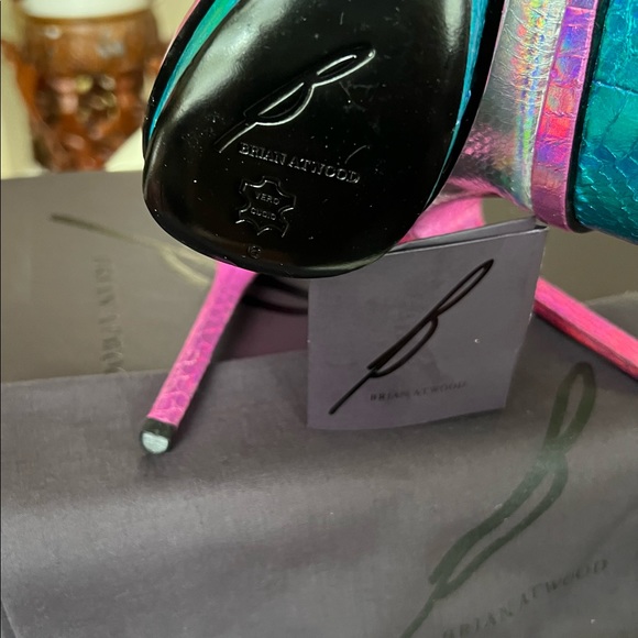 Brian Atwood Fontanne platform a ray of rainbow sunshine Fontanne size 6m - Picture 8 of 14